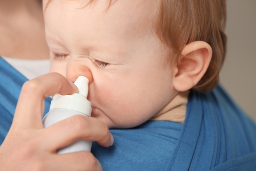 Saline spray or drops?