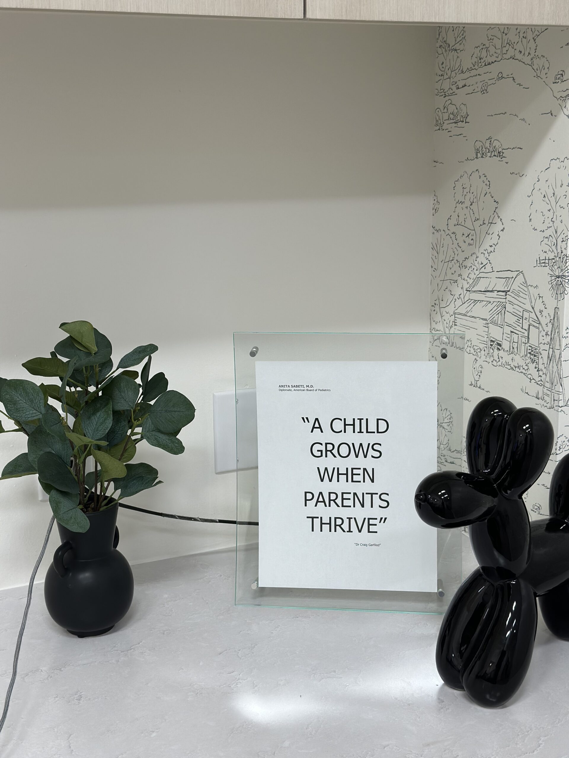 Luxury private concierge pediatric office of Dr. Anita Sabeti in Beverly Hills